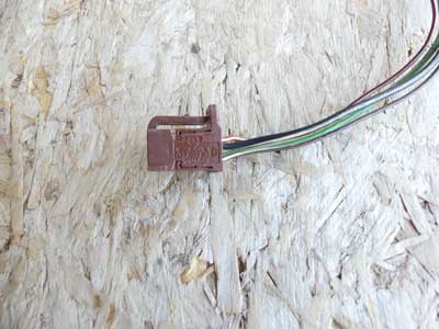 Mercedes Brown 4 Pin 4 Wire Connector Plug A22154511265